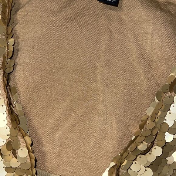 Inc gold sequined top! New - Picture 10 of 11